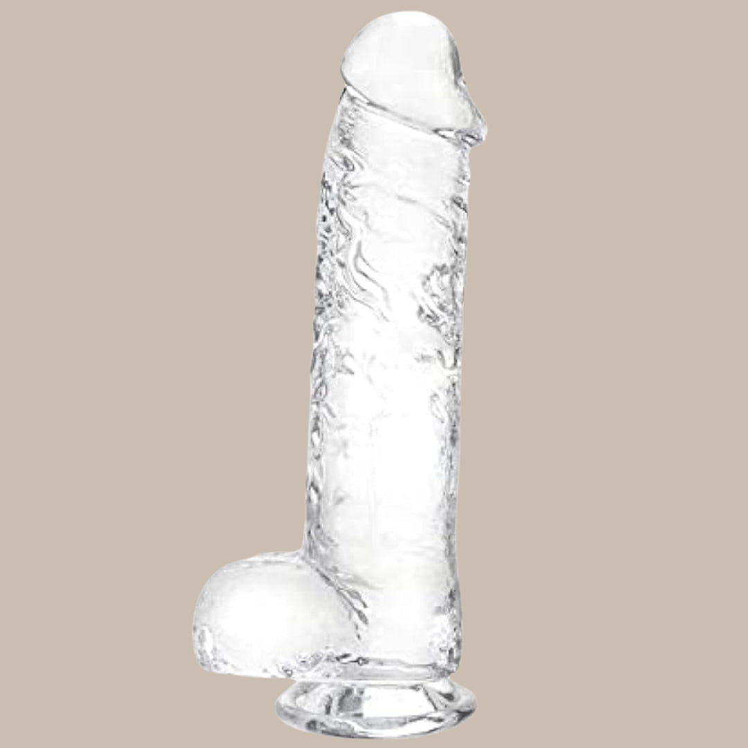 High-Quality Transparent Dildo