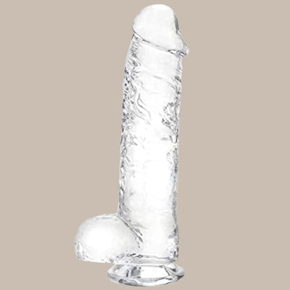 High-Quality Transparent Dildo