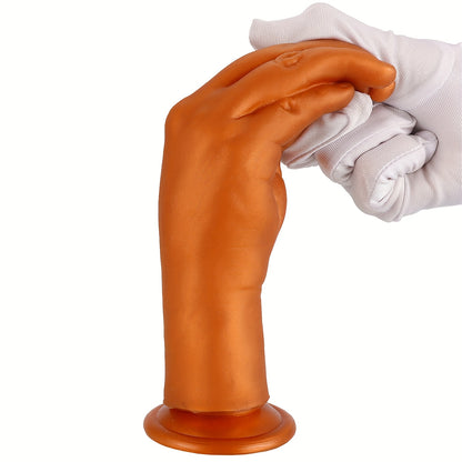 Realistic Hand-Shaped Dildo — Soft Liquid Silicone Fisting