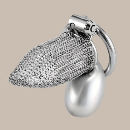 Luxury Mesh Metal Chastity