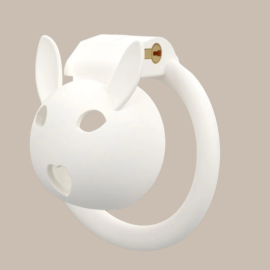 Cute Bunny Fetish Chastity Cage