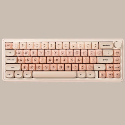Stylish Beige Keyboard Keycaps