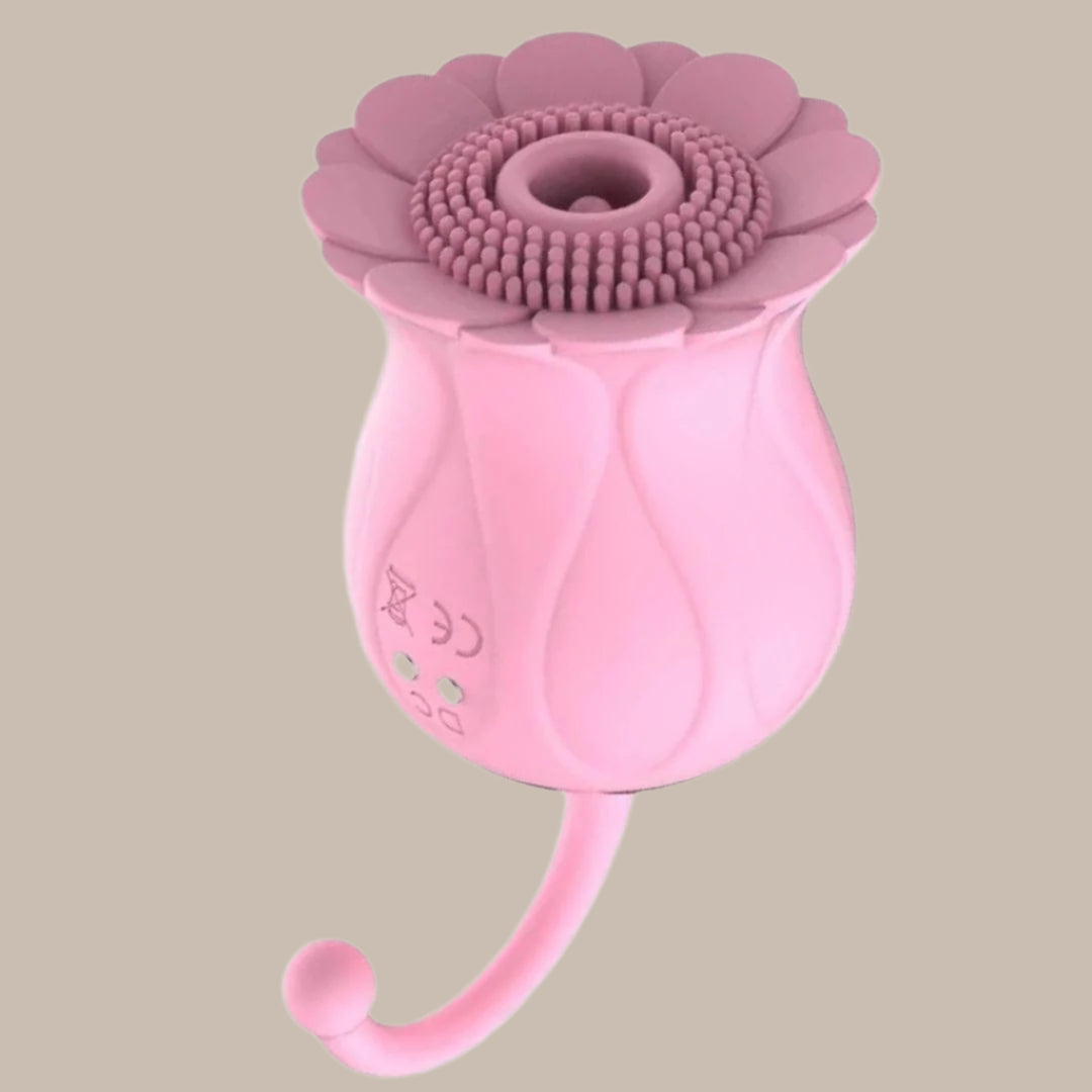Flower-Shaped Clitoral Vibrator