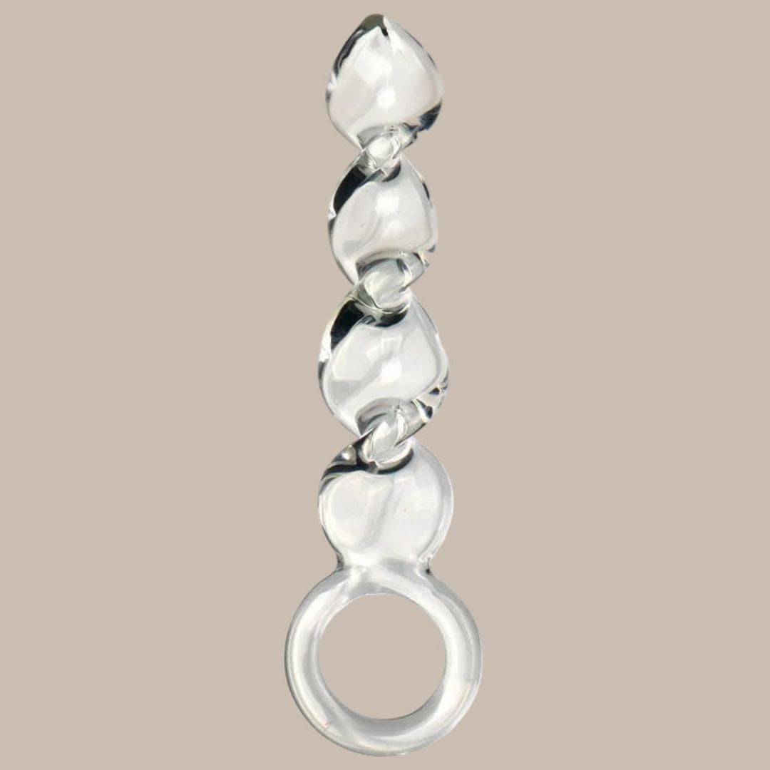Polished Borosilicate Glass Intimacy Toy