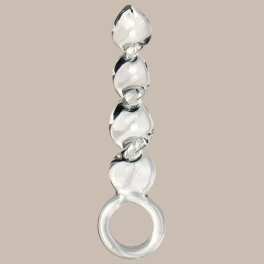 Polished Borosilicate Glass Intimacy Toy