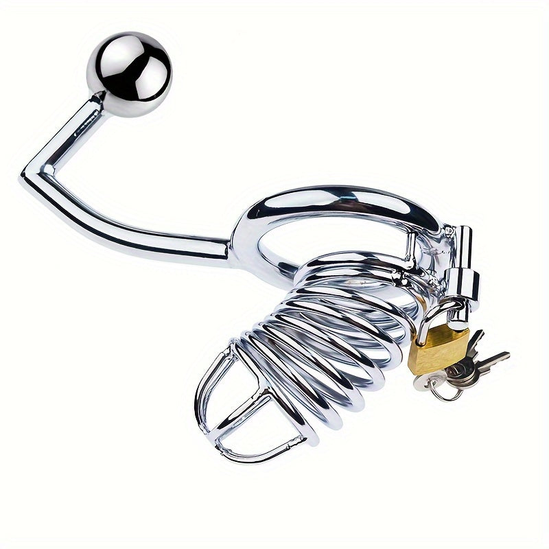 Ball Gag Chromed Style Chastity