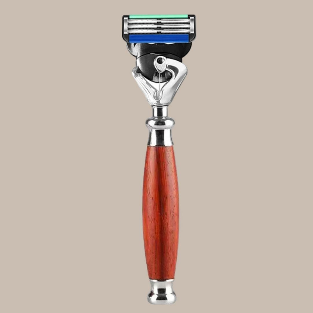Natural Wood Handle Razor