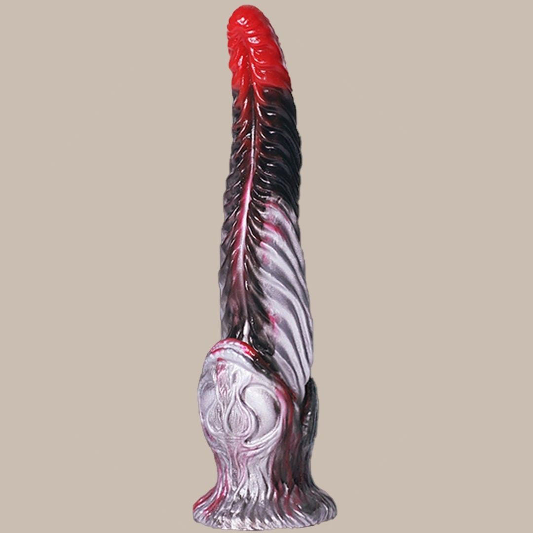 Soft Silicone Longer Tongue Dildo