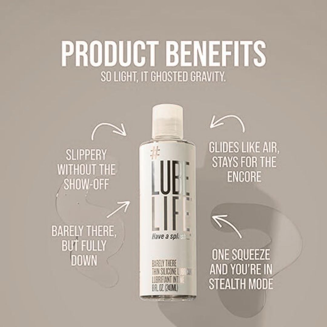 Waterproof Slick Lube – Silicone-Based Lubricant 8oz