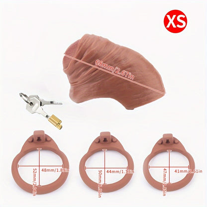 Soft Silicone Chastity Cage