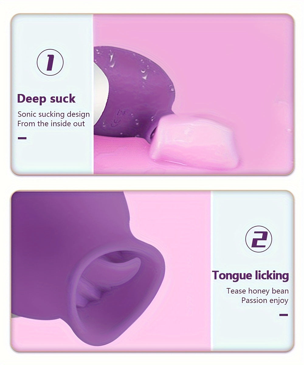 Double Stimulation Nipple Vibrator