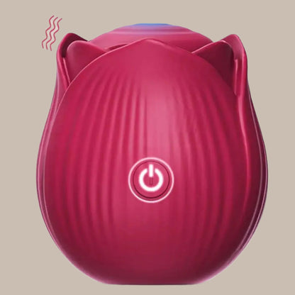 Rose-Shaped Clitoral Vibrator