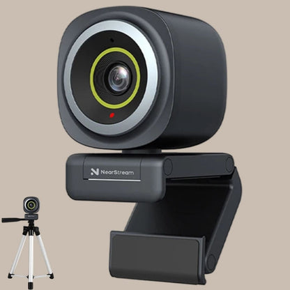Camera with Dual Microphones & Autofocus