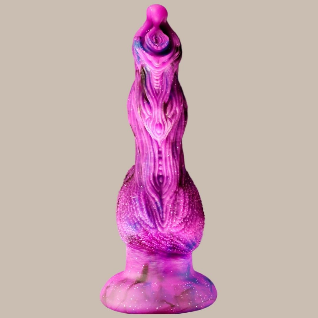 Dog Shape Silicone Dildo