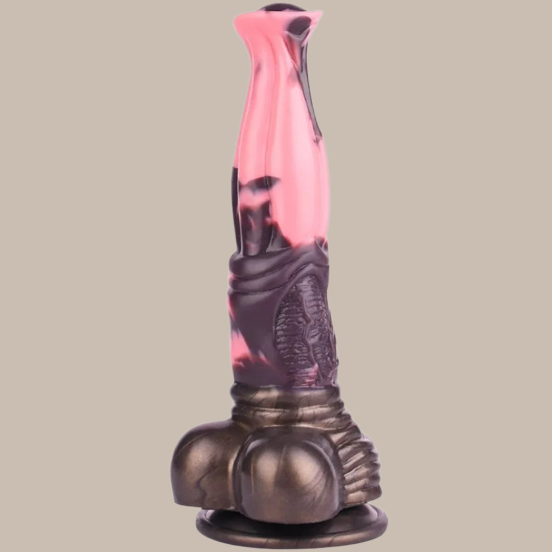 Silicone Fantasy Knot Horse Dildo — 5 Sizes M to XXL