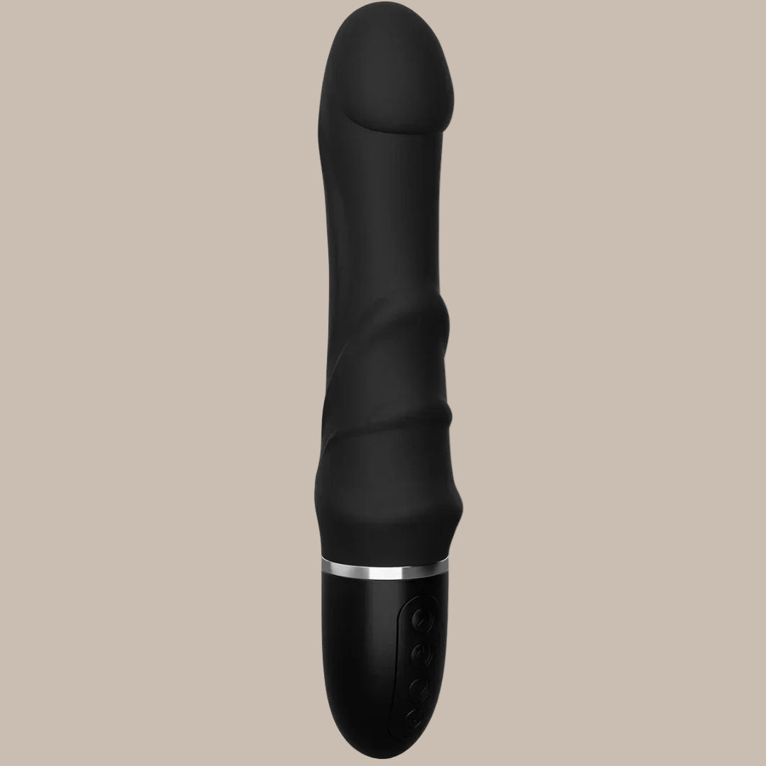 10-Mode Dual Stimulation Silicone Vibrator