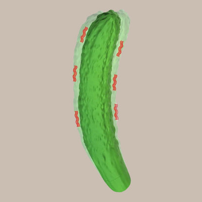 Cucumber Vibrating Dildo — 7-Frequency USB Rechargeable