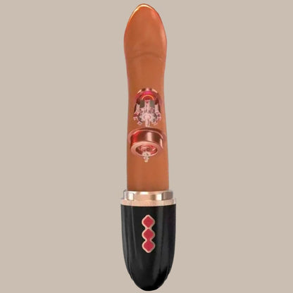 Telescopic Rotary Vibrator with Suction Cup