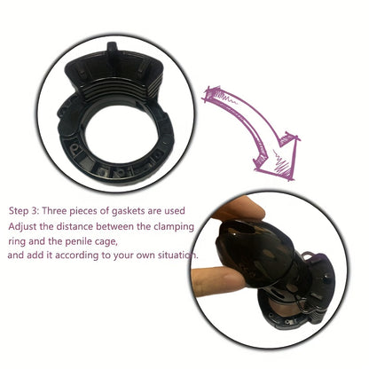 Non-Slip Chastity Device
