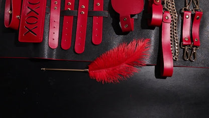 Leather Restraint & Sensation Starter Set