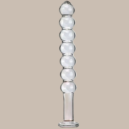Luxury Glass Bead Trainer Plug