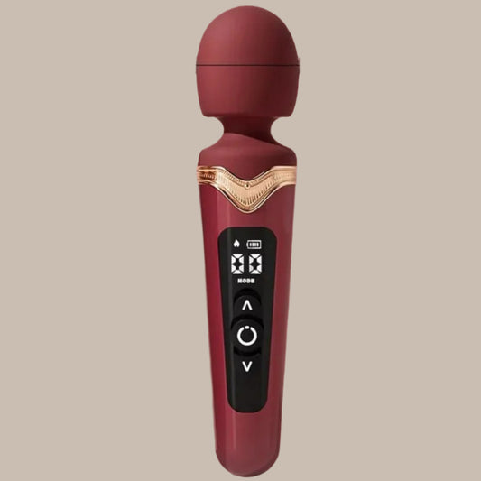 Luxury Silicone Wand Vibrator