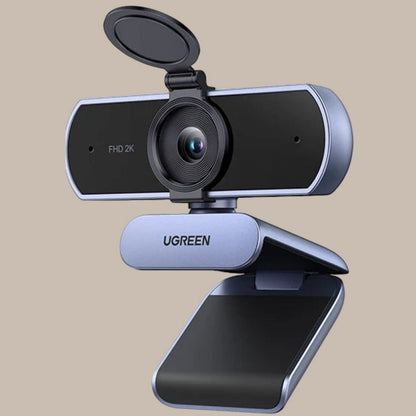 Full HD Webcam with Clear Audio Mic