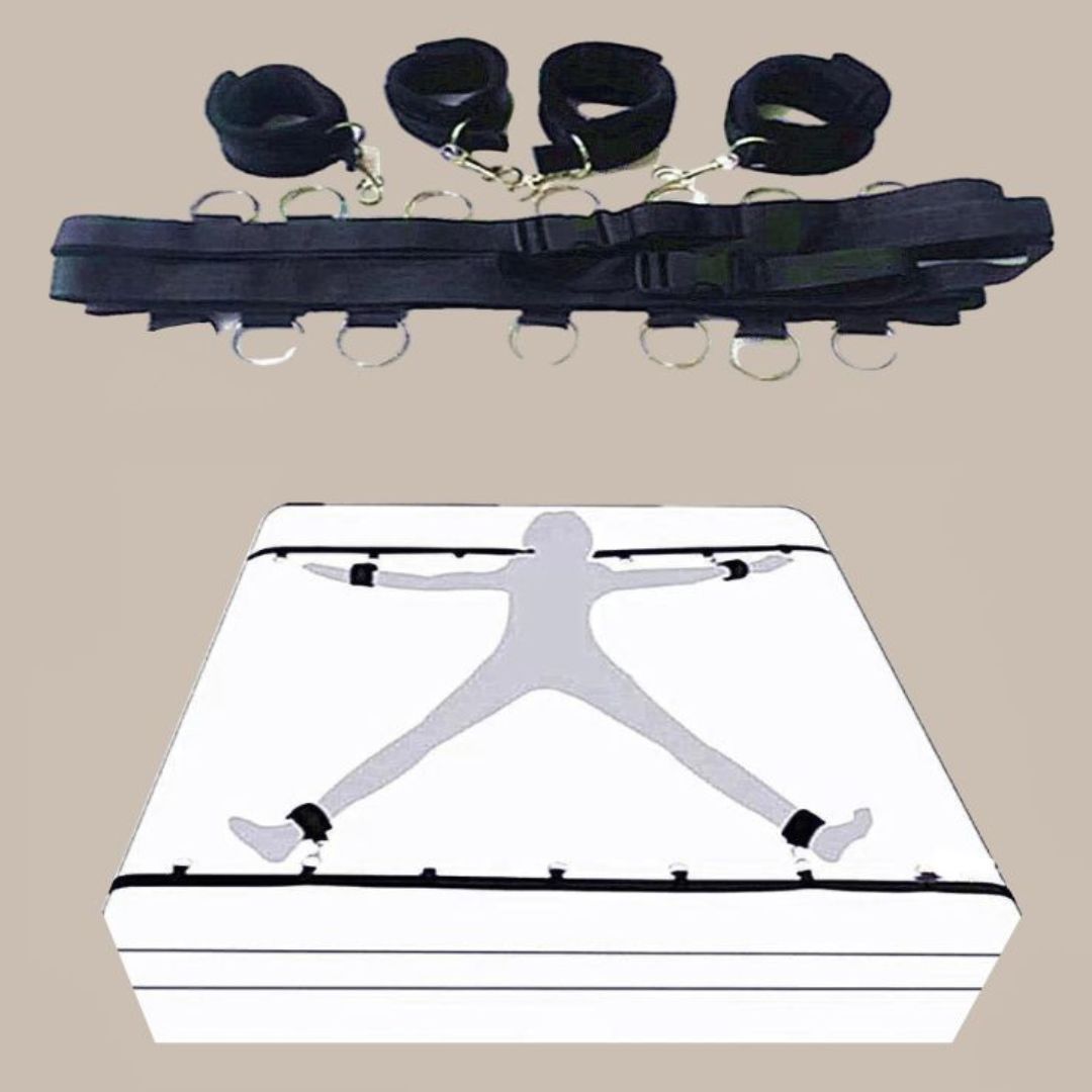 Couples Restraint Play Set – Classic Black Edition