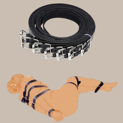 Couples Restraint Play Set – Classic Black Edition