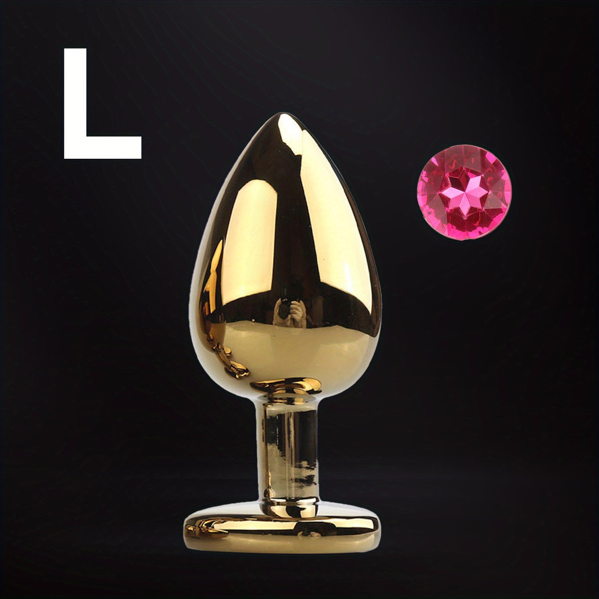 Golden Anal Dildo Adult Sex Toys, Mini Dildos Anal Sex Toys for Men And Women, Jewelry Anal Toys Adult Sex Toys, Sex Toys for Couples And Beginners, Steel Anal Dild Adult Toys Colorful