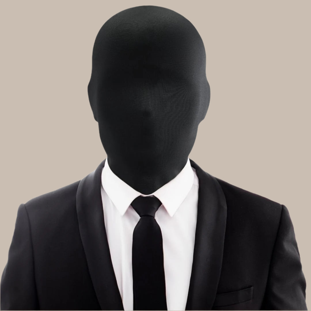 Sporty Black Lycra Full Face Mask - Perfect for Christmas Parties & Cosplay, Hand Washable