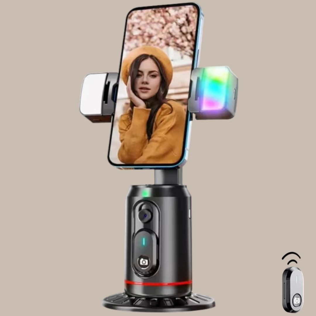 Ai Double LED Lights Face Tracking Gimbal