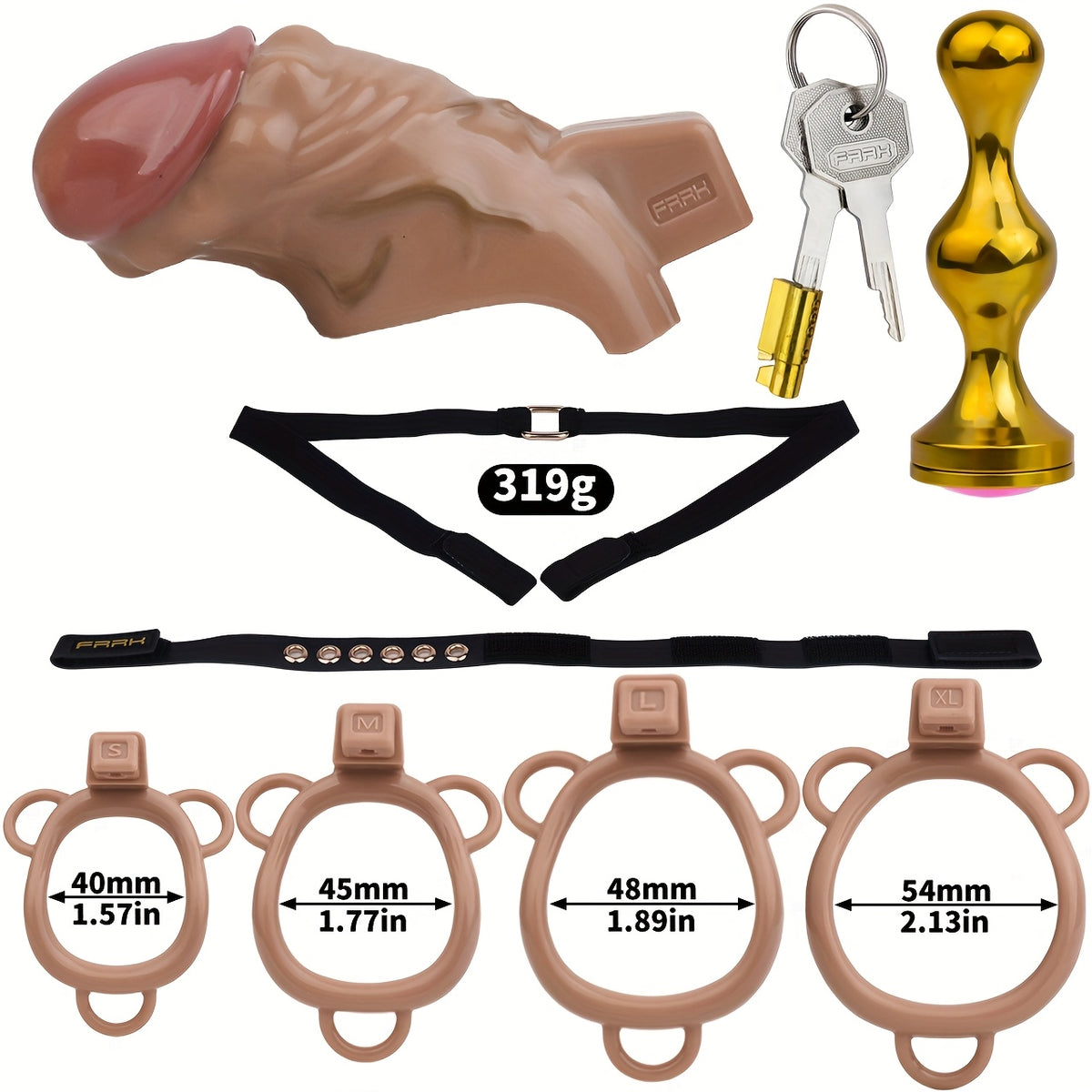 Realistic Dicky Chastity Lock