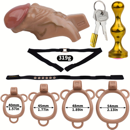 Realistic Dicky Chastity Lock