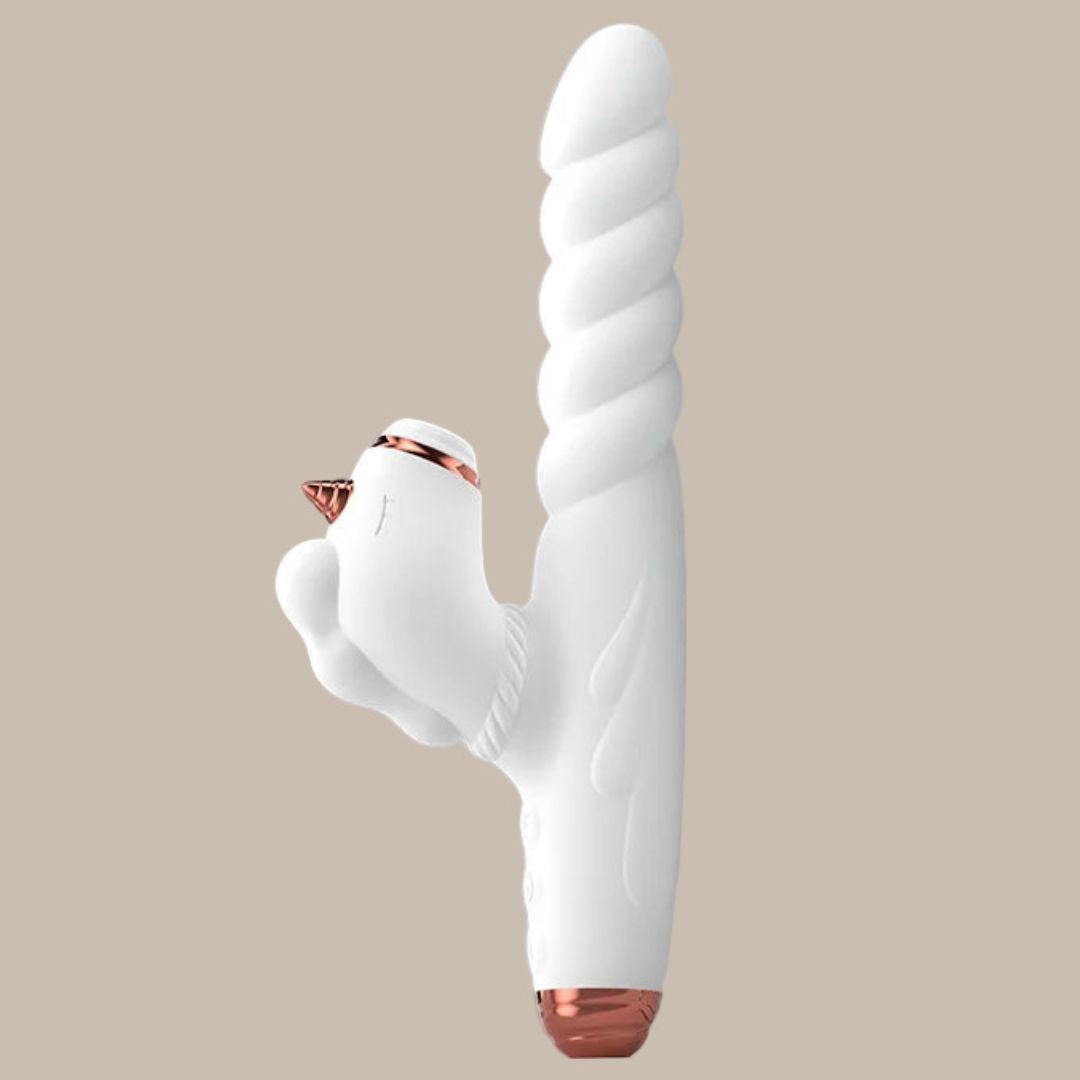 Vibrator Thrust Gun G-spot Stimulation Clitoral Sucking Vibrator USB Rechargeable Silicone Vibrator Woman Adult Sex Toys dildo