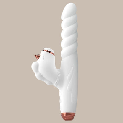 Vibrator Thrust Gun G-spot Stimulation Clitoral Sucking Vibrator USB Rechargeable Silicone Vibrator Woman Adult Sex Toys dildo