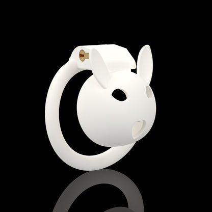 Cute Bunny Fetish Chastity Cage