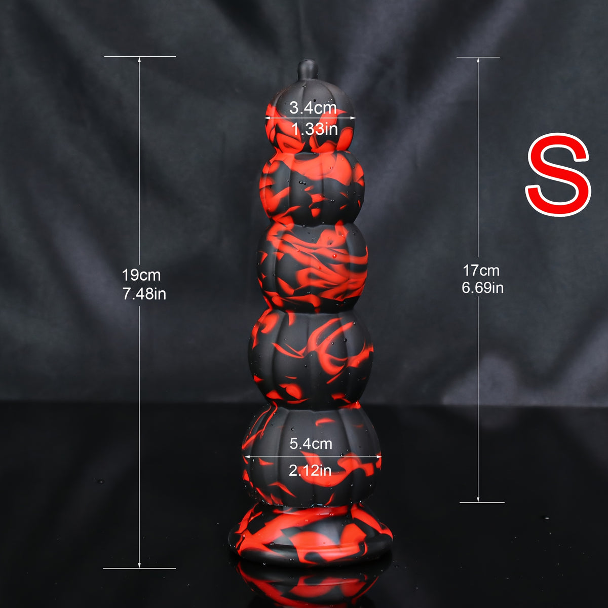 Pumpkin Head Anal Plug — Premium Silicone Three Sizes