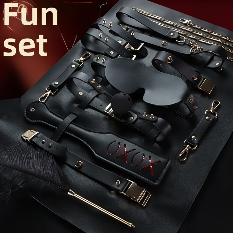 Leather Restraint & Sensation Starter Set