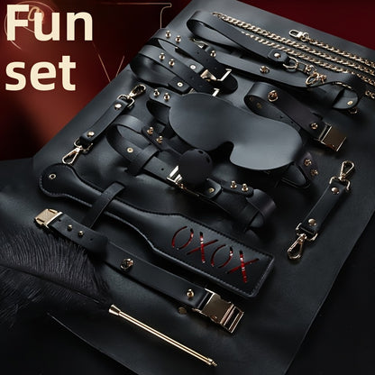 Leather Restraint & Sensation Starter Set
