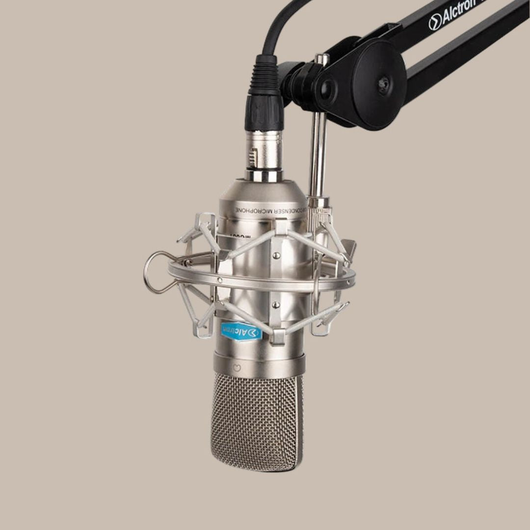Gold-Plated Professional Mic