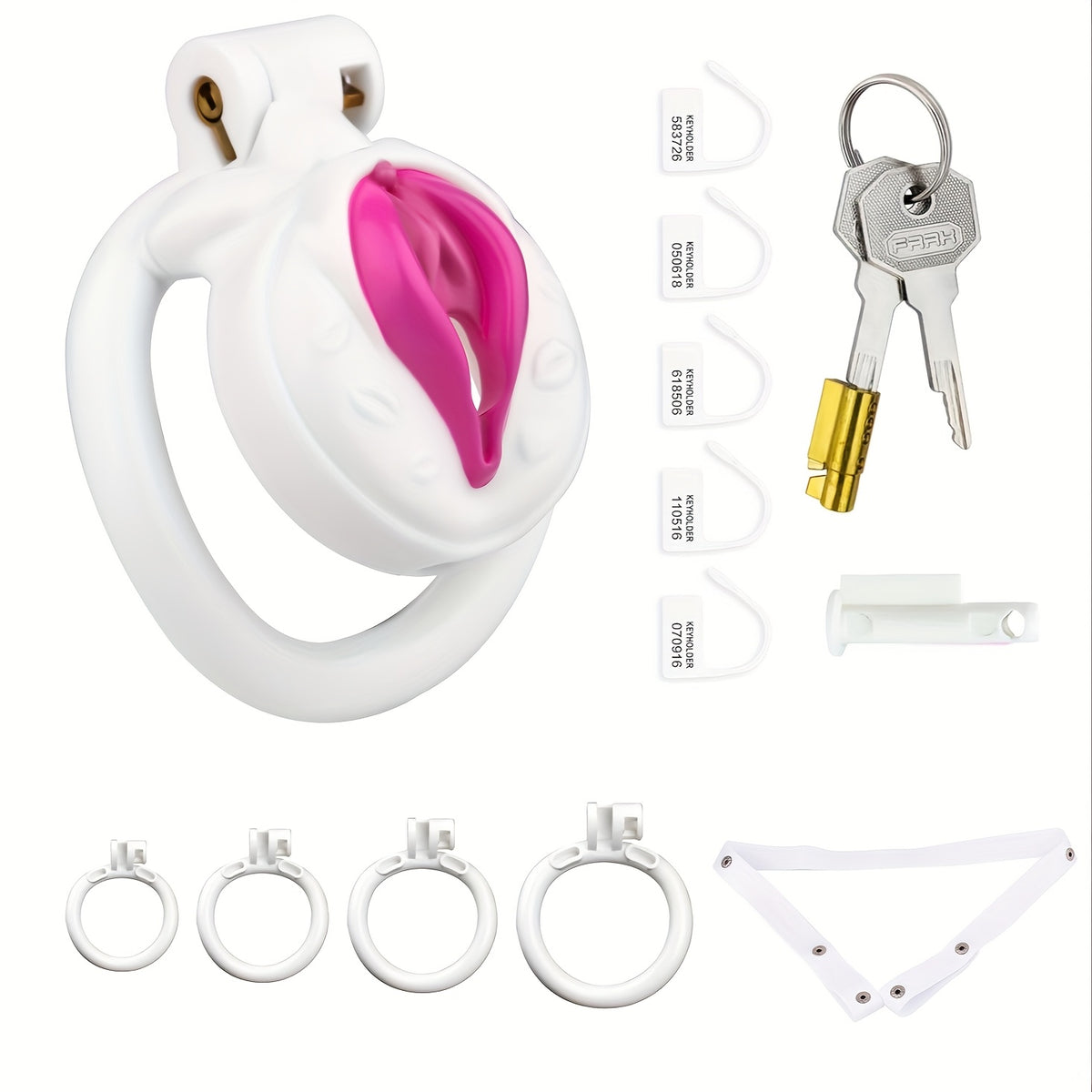 Lightweight Pink Adjustable Cage