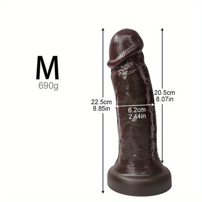 Double-Layer Thick Silicone Wand – XS to XL