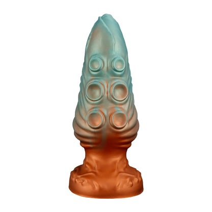 Alien Tentacle Butt Plug — Bumped Liquid Silicone