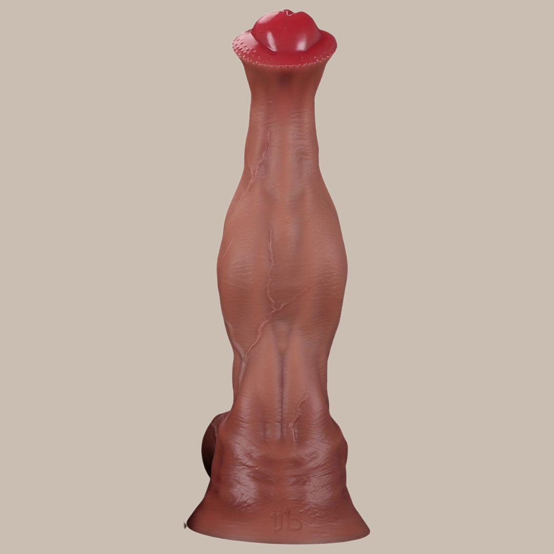 Muscle-Texture Wearable Silicone Wand – 5 Sizes S–XXL