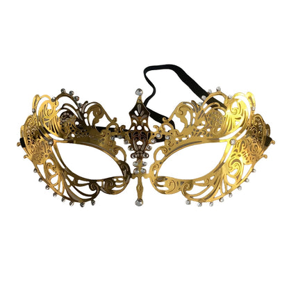 Golden Metal Venetian Dance Mask