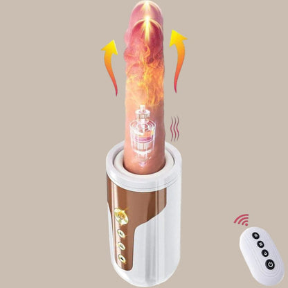 Adjustable Hands-Free Thrusting Massager