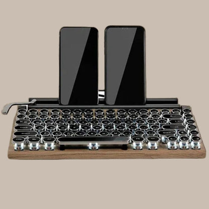 Bluetooth Wood Keyboard