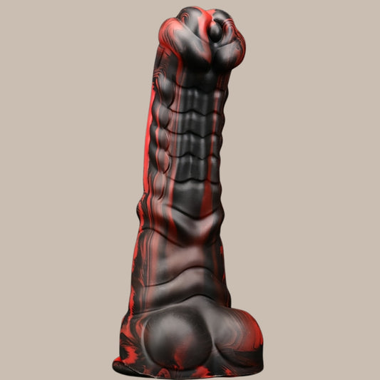 Silicone Vaginal Stimulator — Manual Suction Cup Toy