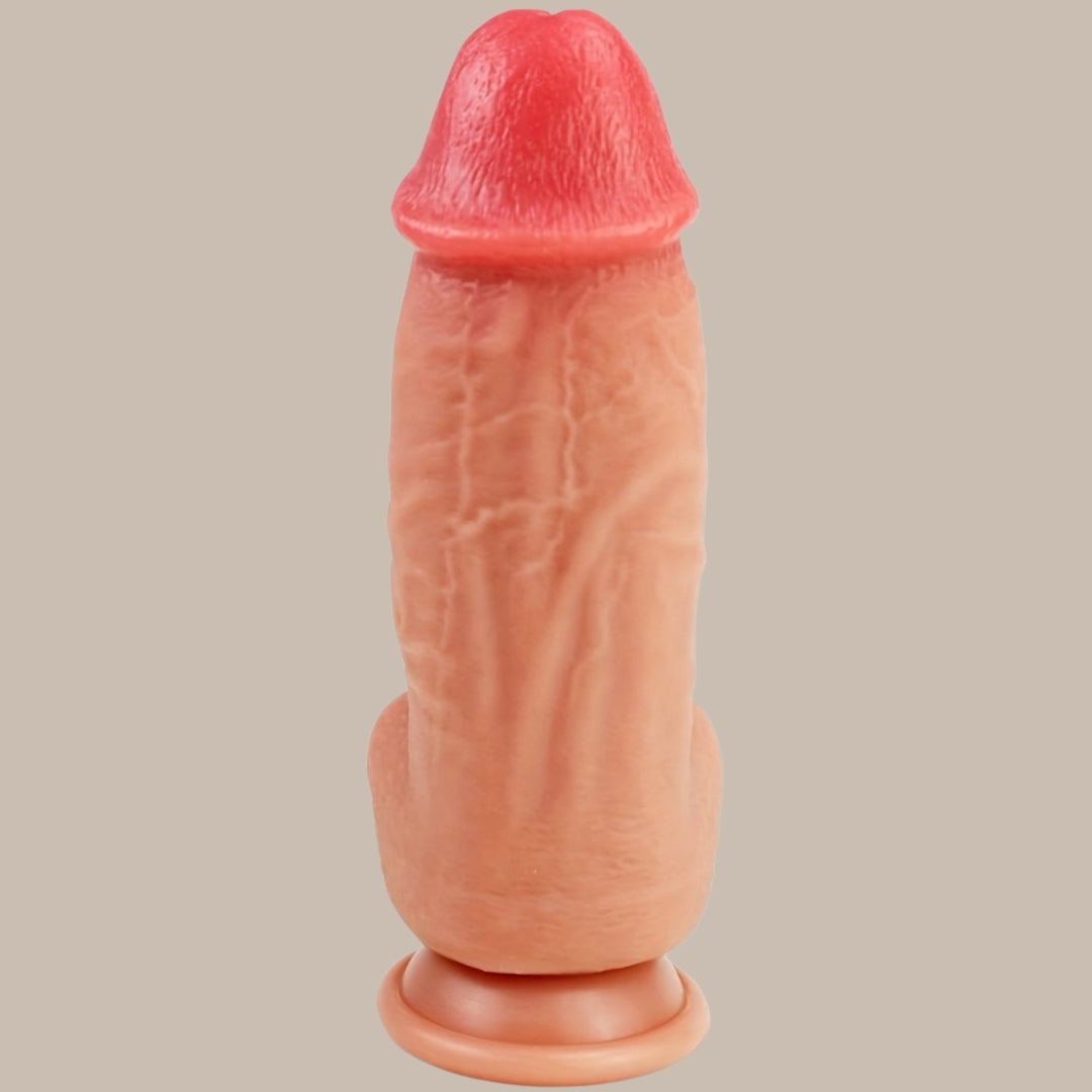 XXL Wide-Girth Silicone Wand with Suction Base